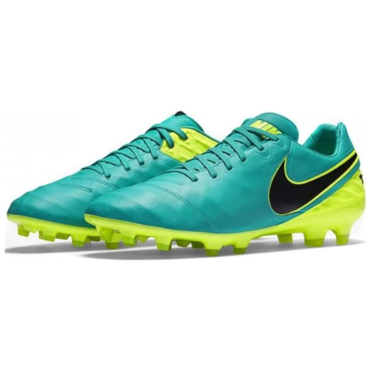 Nike Tiempo Legacy 2 HG 'Blue Yellow' 圖 3