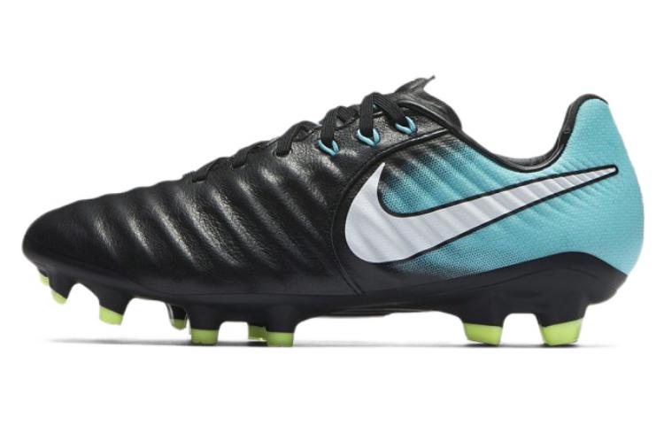 Nike Tiempo Legacy III FG 'Black White Light Aqua' 897803-002