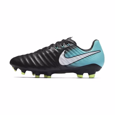 Nike Tiempo Legacy III FG 'Black White Light Aqua'
