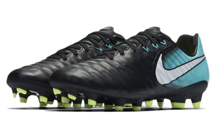 Nike Tiempo Legacy III FG 'Black White Light Aqua' 圖 3