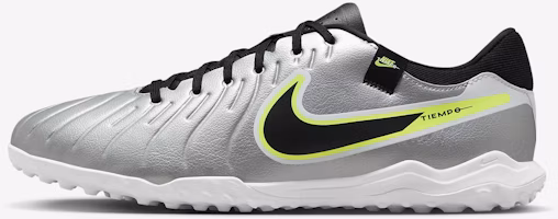 Nike Tiempo Legend 10 Academy 'Metallic Silver Volt' DV4342-001 Nike Tiempo Legend 10 Academy 'Metallic Silver Volt' DV4342-001