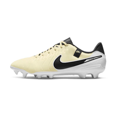 Nike Tiempo Legend 10 Academy Football Shoes Lemonade/Metallic Gold Coin/Black