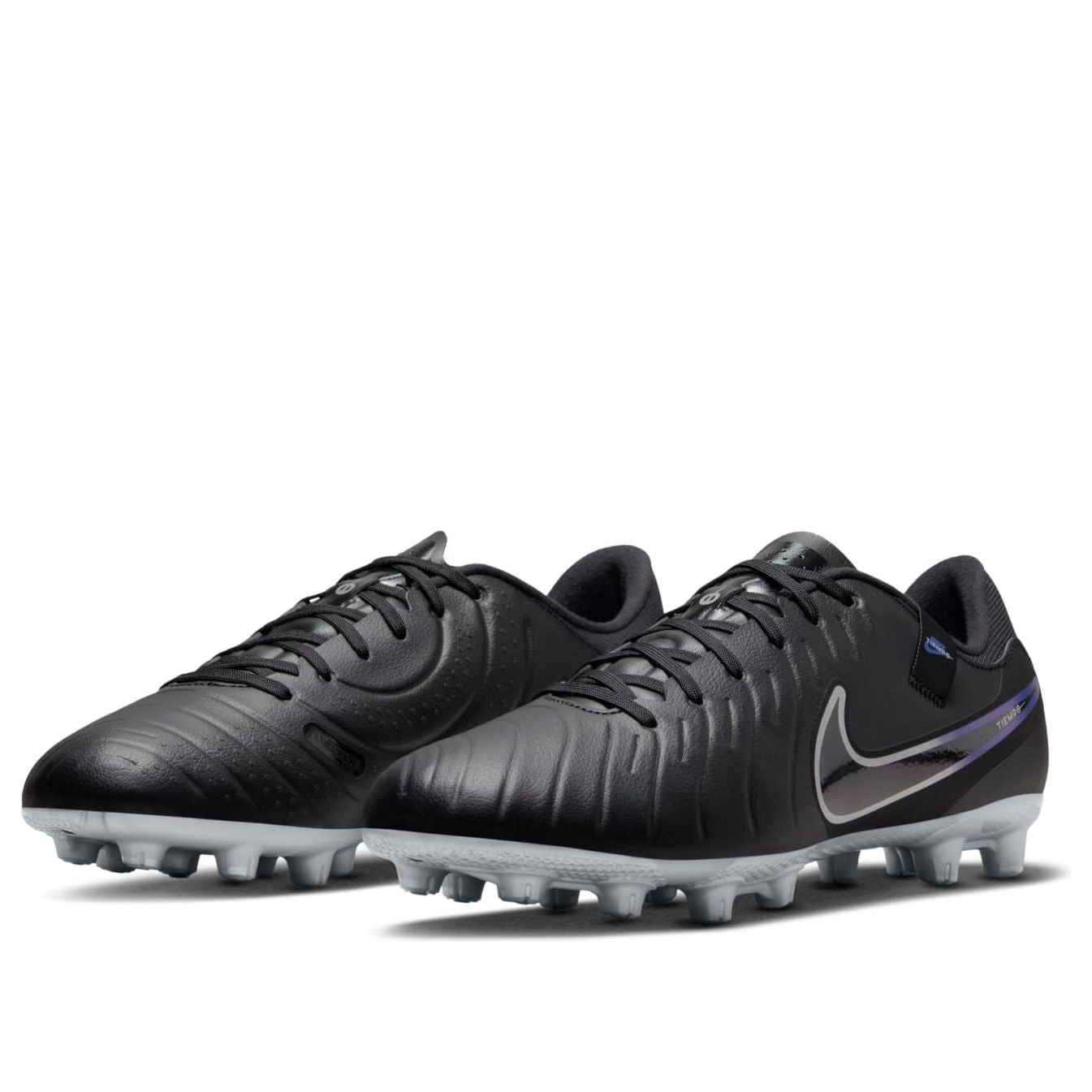 Shop Nike Tiempo Legend 10 Academy Sepatu Paku 'Hitam Hyper Royal Chrome' DV4339-040