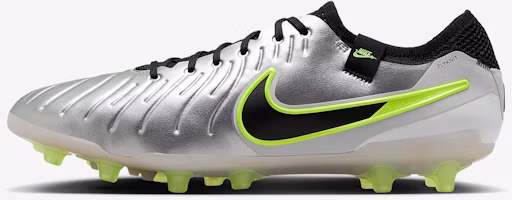 Nike Tiempo Legend 10 Elite 'Metallic Silver Volt' DV4330-001 Nike Tiempo Legend 10 Elite 'Metallic Silver Volt' DV4330-001