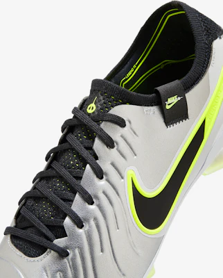 Nike Tiempo Legend 10 Elite 'Metallic Silver Volt' DV4328-001 1