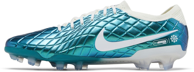 耐吉 Tiempo Legend 10 Elite 30 圓頭繫帶 FG(膠質長釘) 防滑耐磨 足球鞋 男款 青色 Lookbook 耐吉 Tiempo Legend 10 Elite 30 圓頭繫帶 FG(膠質長釘) 防滑耐磨 足球鞋 男款 青色