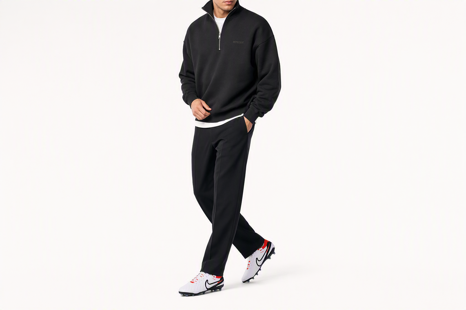 Order Nike Jr Legend 10 PRO AG 防滑耐磨 足球鞋 男款 白紅