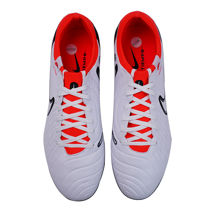 Shop Nike Jr Legend 10 PRO AG 防滑耐磨 足球鞋 男款 白紅