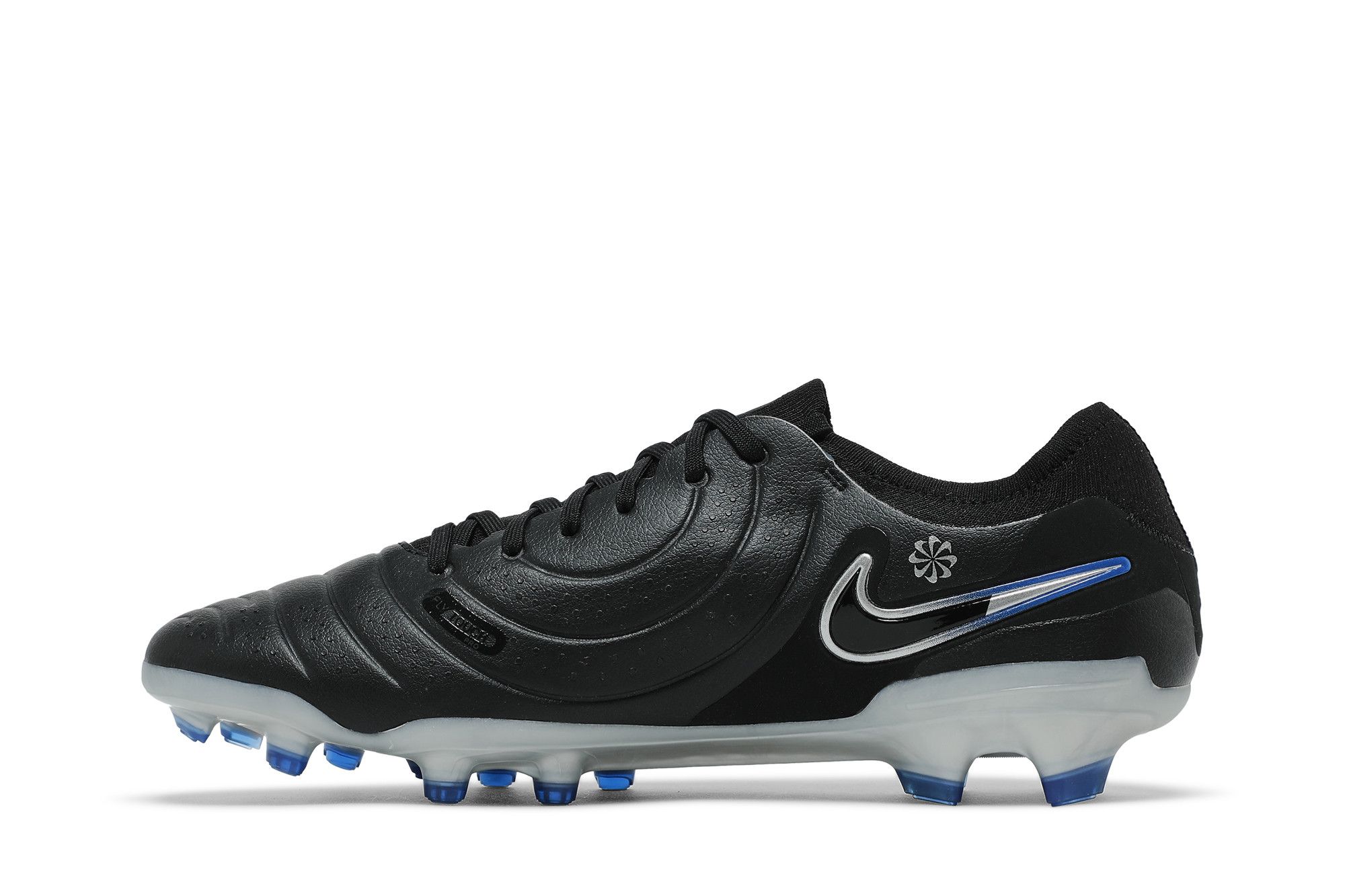 Lookbook 耐吉 Tiempo Legend 10 人造草坪 防滑耐磨 足球鞋 男款 黑藍