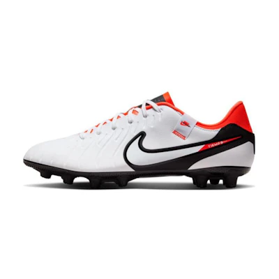 Nike Tiempo Legend 10 Pro HG Low-Top 'White Bright Crimson'
