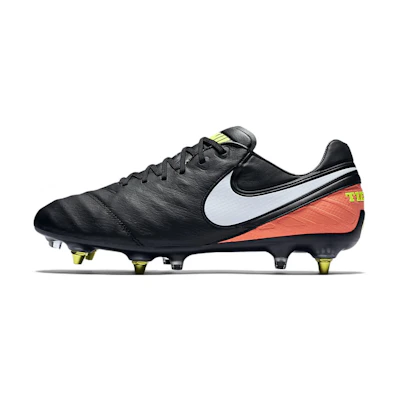 Nike Tiempo Legend 4 SG Pro Anti Clog Traction 'Black White Orange'