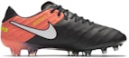 Order 耐克Tiempo Legend 6 FG“黑色超橙”足球鞋 819177-018