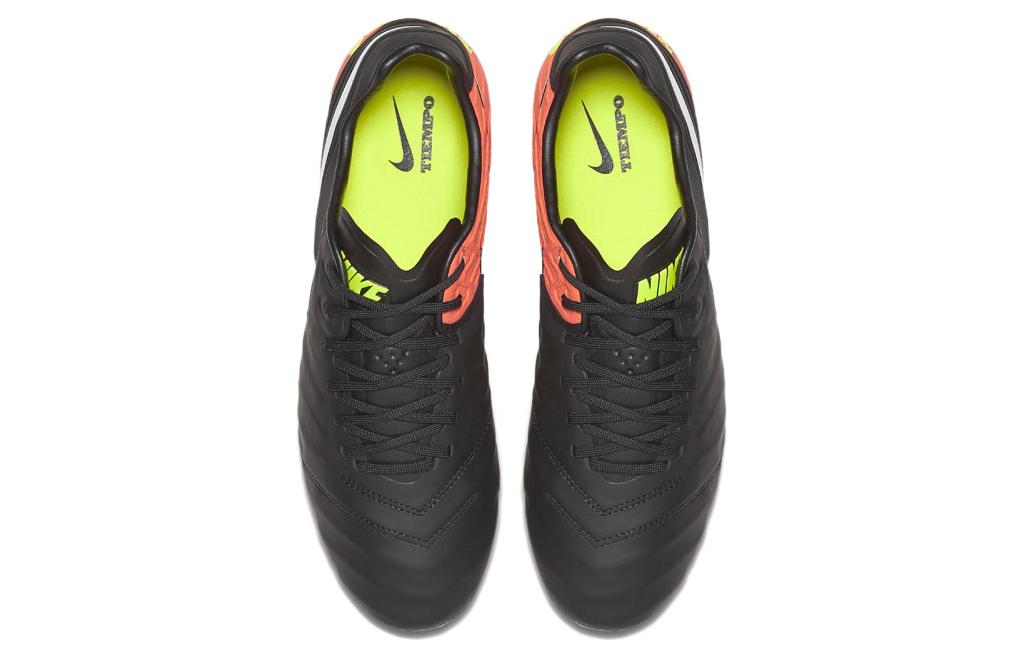 Shop Nike Tiempo Legend 6 FG 'Hitam Hyper Oren' 819177-018
