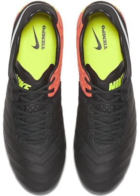 耐克Tiempo Legend 6 FG“黑色超橙”足球鞋 819177-018 Shop 耐克Tiempo Legend 6 FG“黑色超橙”足球鞋 819177-018