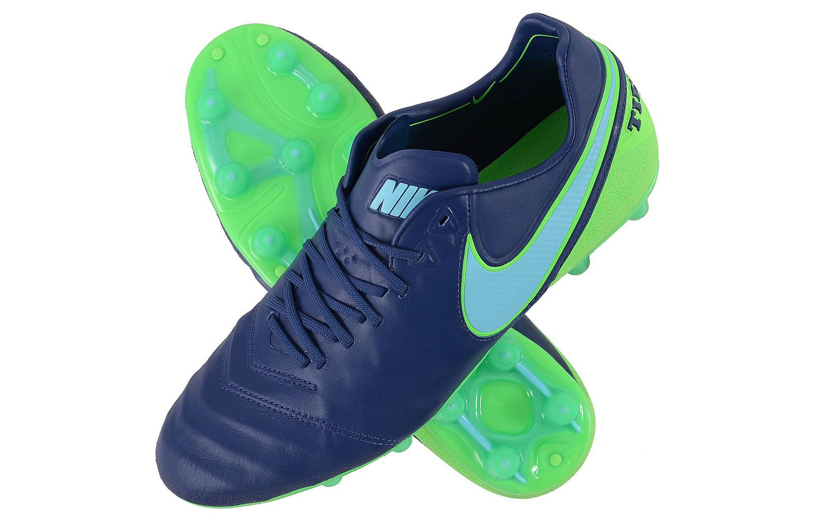 Lookbook ナイキ ティエンポ レジェンド 6 HG 青緑 819220-443