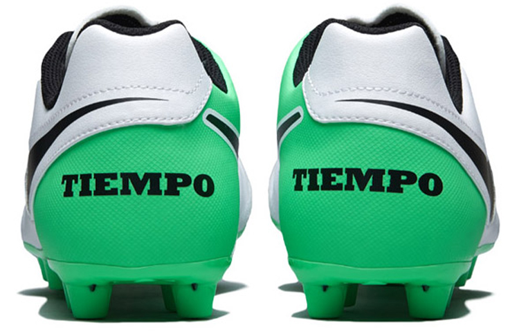 Lookbook Nike Tiempo Legend 6 HG 'Putih Hijau Hitam' sepatu bola. 819220-103