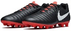 Lookbook Nike Tiempo Legend 7 Academy HG 'Negro Blanco Rojo' AO9880-006