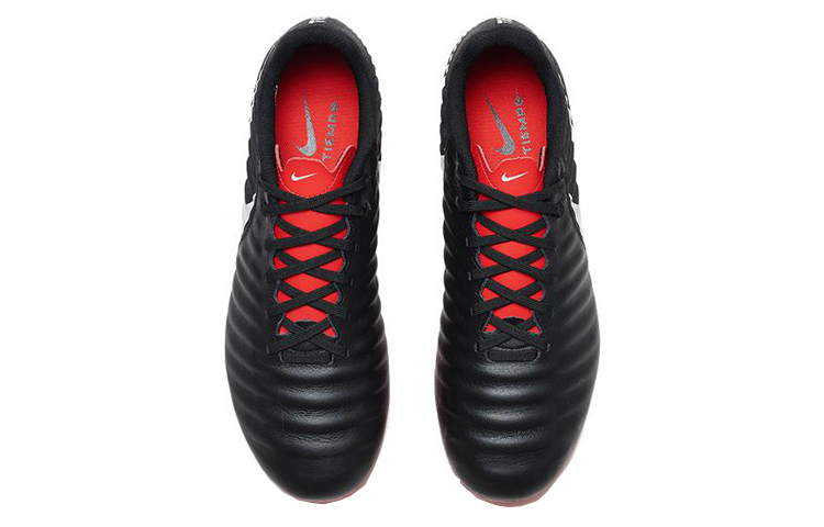 Shop Nike Tiempo Legend 7 Academy HG 'Black White Red' AO9880-006