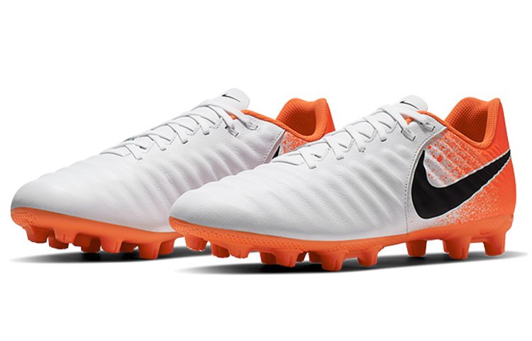 Lookbook Nike Tiempo Legend 7 Academy HG 'Putih Oren Hitam' AO9880-118