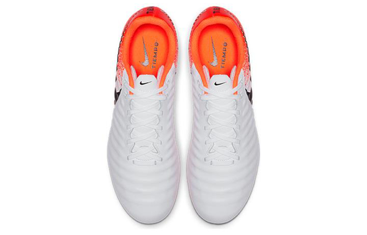 Shop Nike Tiempo Legend 7 Academy HG 'Putih Oren Hitam' AO9880-118