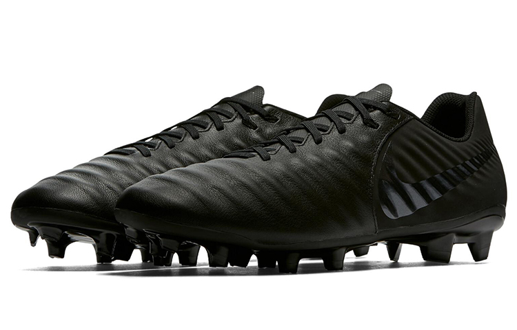 Lookbook Nike Tiempo Legend 7 Academy MG 'Triple Black' Sepatu Bola Hitam Triple AO2596-001