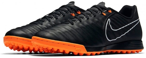 Nike Tiempo Legend 7 Academy TF 'Hitam Total Oranye' AH7243-080 Lookbook Nike Tiempo Legend 7 Academy TF 'Hitam Total Oranye' AH7243-080