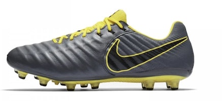 Nike Tiempo Legend 7 Elite AG Pro 'Grey Yellow' AH7423-070 Nike Tiempo Legend 7 Elite AG Pro 'Grey Yellow' AH7423-070