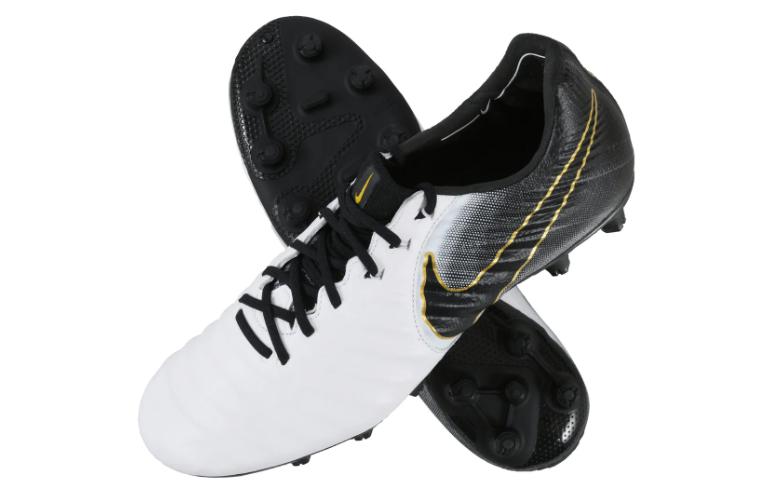 Shop Nike Tiempo Legend 7 Elite HG 'Hitam Putih' Sepatu Bola AO9879-100