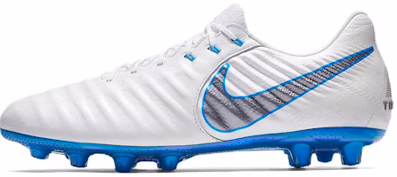Nike Tiempo Legend 7 Elite HG 'White Blue' AO9879-107 Nike Tiempo Legend 7 Elite HG 'White Blue' AO9879-107