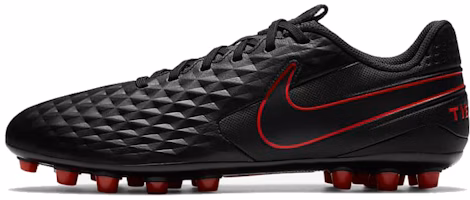 Nike Tiempo Legend 8 Academy AG Artificial Grass 'Black Red' AT6012-060 Nike Tiempo Legend 8 Academy AG Artificial Grass 'Black Red' AT6012-060