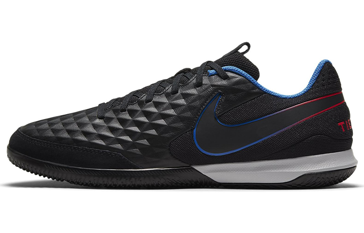 Nike Tiempo Legend 8 Academy IC 'Black Siren Red Photo Blue' AT6099-090