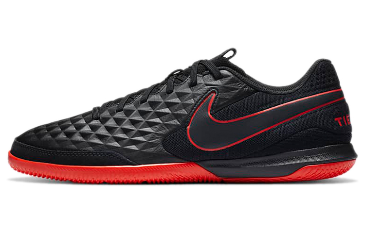 Nike Tiempo Legend 8 Academy IC Indoor Court 'Black Red' AT6099-060