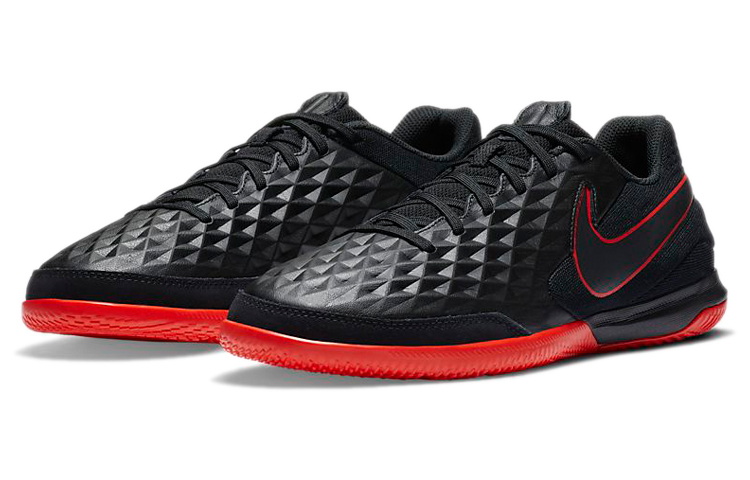 Lookbook 耐克传奇8代Academy IC室内足球鞋‘黑红’ AT6099-060