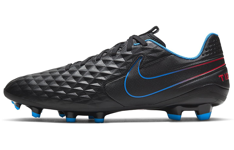 Nike Tiempo Legend 8 Academy MG 'Black Siren Red Photo Blue' AT5292-090