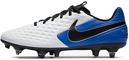 Nike Tiempo Legend 8 Academy SG-PRO Anti-Clog Traction 'Blue White' AT6014-104 Nike Tiempo Legend 8 Academy SG-PRO Anti-Clog Traction 'Blue White' AT6014-104