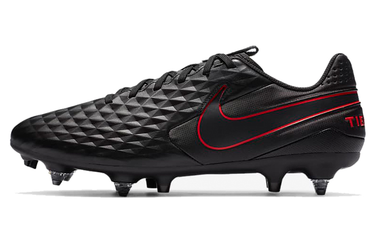 Nike Tiempo Legend 8 Academy SG-PRO Anti-Clog Traction 'Black Red' AT6014-060