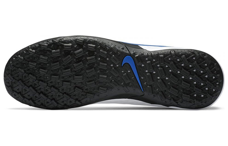 Shop 耐克传奇8学院TF'蓝白黑'足球鞋 AT6100-104