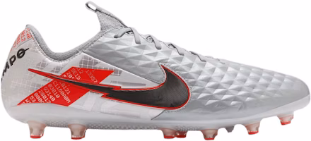 Nike Tiempo Legend 8 Elite AG Pro 'Metallic Grey Crimson' CW0599-906 Nike Tiempo Legend 8 Elite AG Pro 'Metallic Grey Crimson' CW0599-906