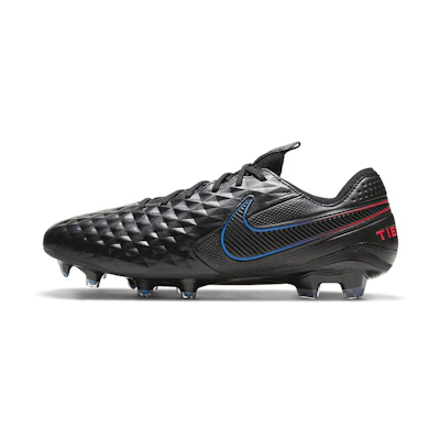 Nike Tiempo Legend 8 Elite FG 'Black Siren Red Photo Blue'