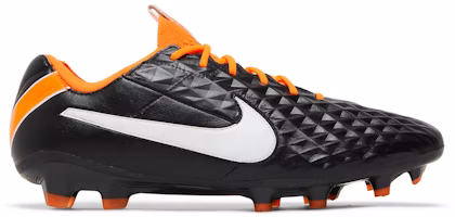 Nike Tiempo Legend 8 Elite FG 'Black Total Orange' CI7587-018 Nike Tiempo Legend 8 Elite FG 'Black Total Orange' CI7587-018
