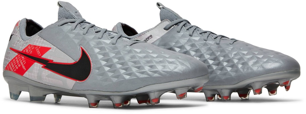 Nike Tiempo Legend 8 Elite FG 'Metallic Grey Crimson' CW0518-906 Cheap Nike Tiempo Legend 8 Elite FG 'Metallic Grey Crimson' CW0518-906