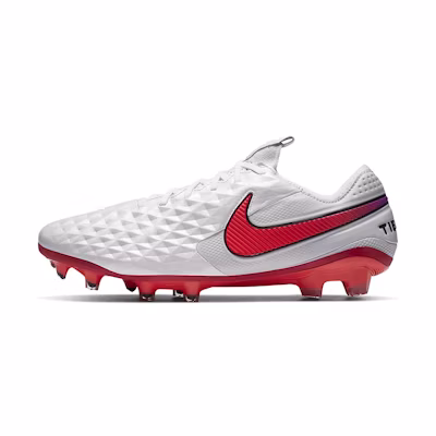 Nike Tiempo Legend 8 Elite FG 'White Flash Crimson'