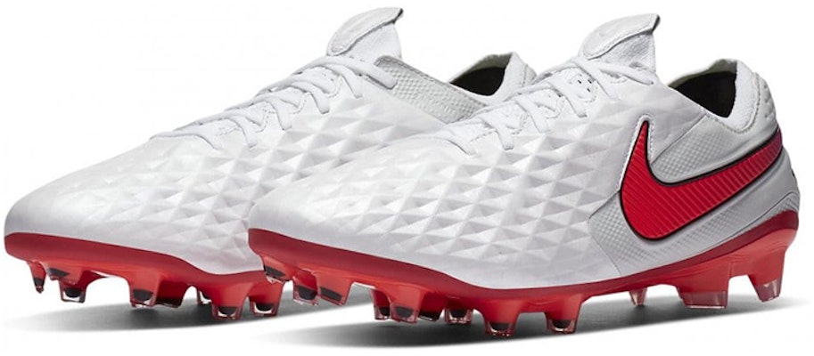 Nike Tiempo Legend 8 Elite FG 'White Flash Crimson' AT5293-163 Lookbook Nike Tiempo Legend 8 Elite FG 'White Flash Crimson' AT5293-163