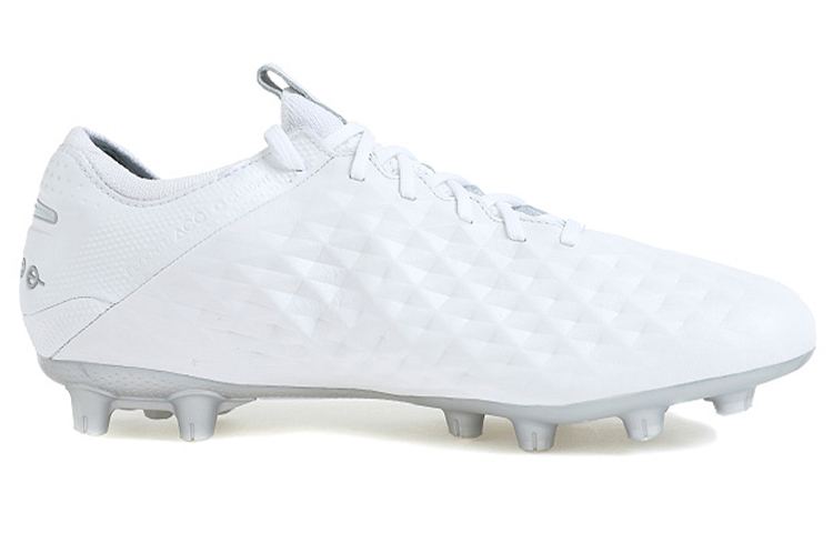 Order 耐吉 Tiempo Legend 8 Elite HG 硬場地足球鞋 白銀色