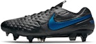 Buy Nike Tiempo Legend 8 Elite SG Pro AC 'Hitam Biru Hero' AT5900-004
