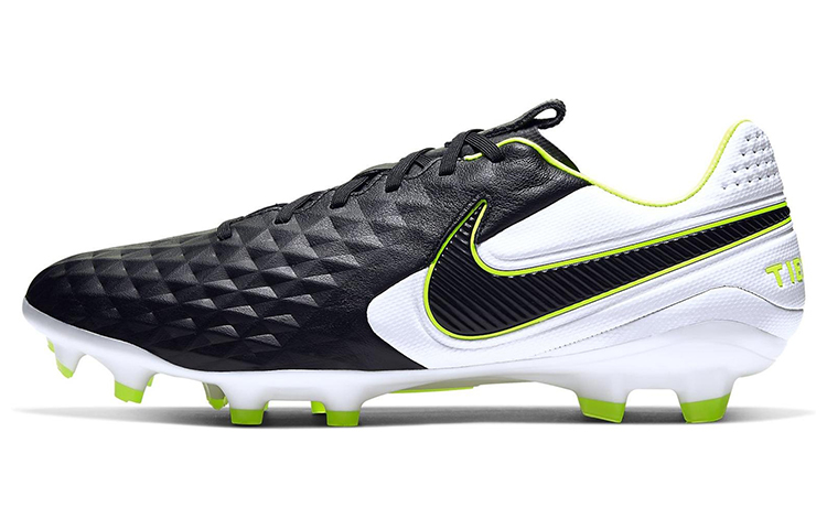 Nike Tiempo Legend 8 Pro FG 'Black White Neon' AT6133-007