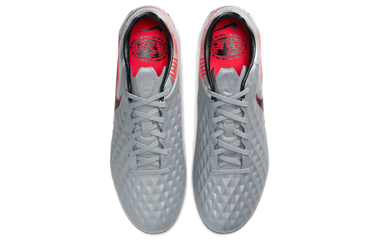 Shop Nike Tiempo Legend 8 Pro FG 灰紅色足球鞋