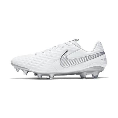 Nike Tiempo Legend 8 Pro FG 'White Metallic Silver'