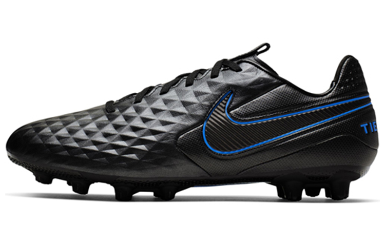 Nike Tiempo Legend 8 Pro HG 'Black Blue' AT6135-004