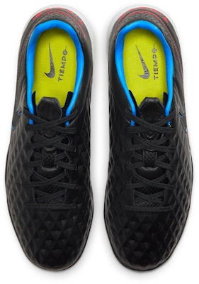 Nike Tiempo Legend 8 Pro TF 'Black Siren Red Photo Blue' AT6136-090 Shop Nike Tiempo Legend 8 Pro TF 'Black Siren Red Photo Blue' AT6136-090